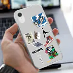 Emble Label Air Jordan Soft Silicone Case For IPhone XR ( TPU | Soft , IPhone XR | Multicolor )