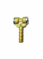 SI Two Way Air Chuck Lite Two Way Nozzle with Rubber Hoser Free