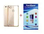 Yunikase Transparent Thermoplastic Polyurethane Back Case Cover For Xiomi Redmi 3S Prime