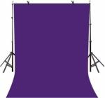 Cam Cart Photography Studio Backdrop for Event Shoot and Vedio Recording (10 X 12 ft , Purple)