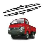 OE-PLUS Black Windscreen Wiper for Piaggio Ape Truk 4 W Pack of 2 (16, 15 Inch)