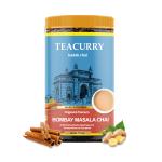 TEACURRY Bombay Masala Chai (100 Gram) - Rich Blend of Black Tea & Aromatic Spices for Improve Digestion and Immunity