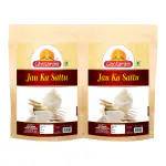 Ghotaram Barley Jau Joo Sattu Powder/Sattu Atta|Organic Sattu Powder/Sattu Protein Powder/Sattuz/Sattu Powder||Pure Jao Sattu ka sharbat/Cool Drink in Summer-5960g(pac 2x 2980g)