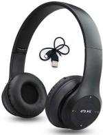 G2L BEST PRICE P47 Thunder Bass Sound Gaming Wireless Headphones 10 Hours Playback Bluetooth Headset (Black, On the Ear)