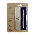 PARKER FRONTIER GOLD WITH GOLD PLATED TRIM ROLLERBALL PEN