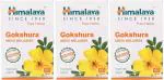 Himalaya Pure Herb Gokshura Ayurvedic Medicine (3 Packs, 60 Tabs Each)
