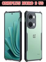 XOVO Back Cover for OnePlus Nord 3 5G (Transparent, Dual Protection, Pack of 1)