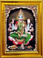 7 Hills Store Varahi Amman Devi Religious Photo Frame ( 5inch x 7 Inch )