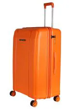 Nasher Miles Orange Polypropylene Tokyo Expander Hard Sided Trolley Bag 1 Pc 65 cm
