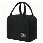 Handcuffs Lunch Bag for Men & Women Cotton Tiffin Storage Bags for Office Work College Carry Bags for Lunch Box (Black)