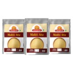 Ghotaram Barmer Makki Corn Flour Atta Indian Makki Maize Millet Atta | Superfine Quality Makka Maize Makki Dana Ka Atta Flour Gluten Free Flour Atta-720g(240g*3Pkt)