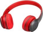 G2L BEST BUY Over Ear HiFi Thunder Beat Sound Lightweight Headphone 10 Hour Playback Bluetooth Headset (Red, On the Ear)