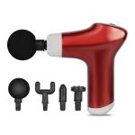 Finaro Rechargeable Handheld Muscle Massagers Fitness Vibration Full Body Care Pain Relief of Neck, Shoulder, Back, Foot for Men & Women Gun Style Massager