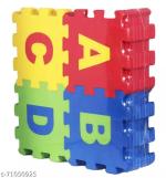 ALLFIT 36 pieces alphabet floor mats for kids, puzzle foam mat for children above 2 years, multi colur