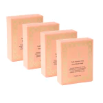 GOLDEN TREEZ Natural Handmade Oudh Soap For Glowing Skin And Skin Brightening , 115 Gram (Pack of 4)