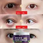 KURAIY - The Natural Wash Under Eye Cream Dark Circles , Fine lines & Puffy eyes Suits all skin Types ((50 g ) Pack of 1