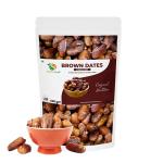 Organic Sapphire Foods Noor Premium Pitted Dates Grown in California Sun Ripened OU Kosher by Desert Valley Date 500g.