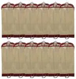 Kuber Industries Black Long Suit Sherwani Cover ( 12)