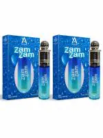 ST-JOHN Zam Zam (Oud Agarwood ) Floral Attar For Men and Women-8ml Each (Pack of 2)
