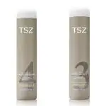TSZ THE SHOPPING ZONE KERA FINE SHAMPOO & CONDITIONER COMBO PACK | 250ML+250ML | SULFATE FREE| PARABEN FREE | PHOSPHATE FREE, SODIUM CHLORIDE FREE | ULTRA SHINE HYDRATING SHAMPOO
