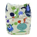 Alvababy Cartoon Pocket Night Diaper With Microfiber Insert