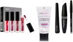 Buy Tya Primer And Red Edition Lipsticks With Eyeliner Mascara Eyebrow Pencil (Set Of 5)
