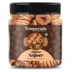 TEMPERADO Premium Dried Afghani Anjeer 500gms x 2 (1 Kgs) Mason Jar Pack| Dried Figs