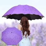 CABTY Magic Umbrella | Portable Beautiful Umbrella | Rain Women Windproof | Fashion Umbrellas | Strong Long Handle | Girl Nice Umbrella | Sun Shade Uv Protection Umbrella | Monsoon Umbrella | Jadui Chhata | Magic Chatri | for Summer & Monsoon (1 PCS)