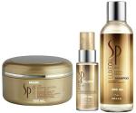 Wella Professionals Sp Luxeoil Elixr serum with Shampoo and Restore Mask (3 Items in the set) Acti Biotic