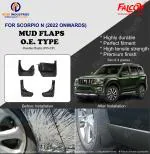 FALCON CAR MUD FLAPS FOR SCORPIO N 2022 ONWARDS