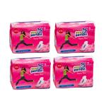 Eco perfect sanitary pads all night protect Maxi xxl 320mm pack of 4