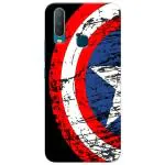 MobiEra Vivo Y15 Multicolor America Shield Design Plastic Hard Case Cover
