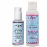 Vigini 3% Redensyl Hair Care Nourishing Growth Revitalizer Serum & Anti Greying Oil Men and Women