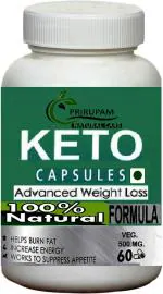 Prirupam Keto Advanced Weight Loss Supplement 60 Tablets (Pack of 1)