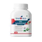 Immunico The Spirulina Stuff, Source Of Essential Nutrients Like Proteins, Vitamins and Minerals - 30 Veg Tablets
