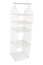 VITTAMIX White Folding Clothes Storage Racks