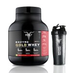 Bolt Bozyme Gold Whey Protein with PHYCOCYANIN ( Pista / 5lb, 2.27kg)