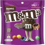 M&M's Brownie Flavour Chocolate Buttons Candy 130g Imported Lindt