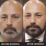 Buddha Natural Beard & Moustache Black Color - Natural Plant Ingredients - Ammonia Free, Bleach Free, Sulphate Free, Hydrogen Peroxide Free