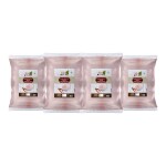 90's MILL Salt Natural Saindhava Lavana Crystal Rock Salt Powder | Rock Salt | Premium Sendha Namak | with Natural Trace Minerals | Fast Navratri Upwaas Vrat Ekadashi Salt-400GM*4Pack