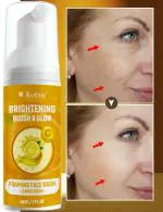 KURAIY VITAMIN C Purifying Foaming Cleanser Gel Acne Remover Oil Control Face Wash For Oily Sensitive Skin