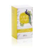 Chai Craft green Tea Lemon And Honey, Antioxidant Rich Tea - 25 Tea Bags