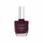 Clamy Wine 01 Long Lasting Liquid Steadfast Glossy Nail Polish - 14 ml