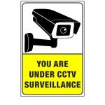 Craft Qila You are under CCTV Surveillance C (Pack of 1) Safety & Warning Sign Board (8x12 Inch)