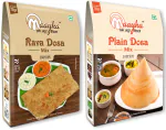 Maayka - Ek Atoot Rishta Plain & Rava Dosa Mix 200 GM + 200 GM 400 g (Pack of 2)