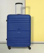 ARISTOCRAT Airstop Strolly 63 360 (Aristo)El.Blue Check-in Suitcase - 25 Inch ()