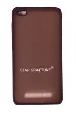 Tapa Kon Xiaomi Redmi 4A, Mi 4A Black Silicone Flexible and Protective Mobile Back Cover