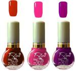 OUR Beauty Multicolor Extra Shine Long Wear Durable Nail Polish Nv94, 18 ml (Pack Of 3)