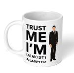 Akipi Trust Me I’m Almost A Lawyer Ceramic Coffee Mug