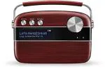 Saregama Carvaan Bengali - Portable Music Player with 5000 Preloaded Songs, FM/BT/AUX  (Cherrywood Red)